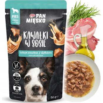 Pan Mięsko Pieces in sauce Pork with wild boar 150 g