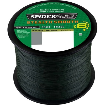 Spiderwire Šňůra Stealth Smooth 8 Zelená 1m 0,13mm 12,7kg