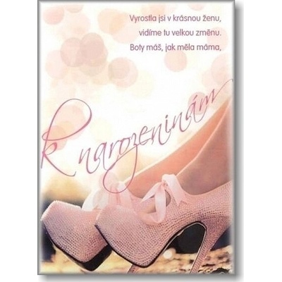 Ditipo Hrací přání k narozeninám STŘAPATÁ, NOHATÁ / Marie Rottrová 32927 – Zboží Mobilmania