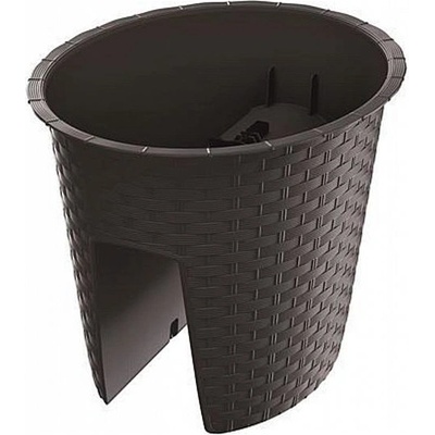 Prosperplast kvetináč Ratolla DRLB300 hnedý