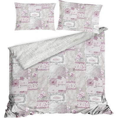 Gipetex Natural Dream Talianská obliečka bavlna Chic Rosa 200x220 2x70x90