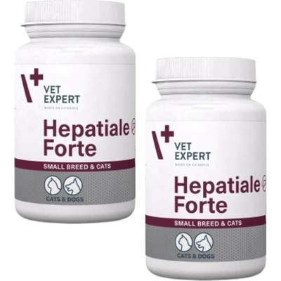 VetExpert Hepatiale Forte Small Breed & Cats 2 x 40 kapslí