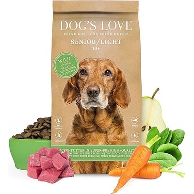 Dog's Love Senior & Light zvěřina 2 kg