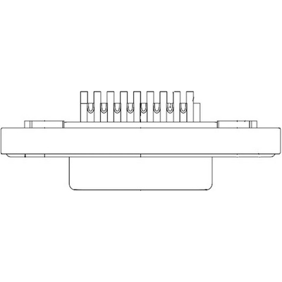 Molex 1731100100 D-SUB zásuvka 1 ks