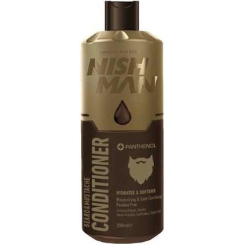 Nishman Beard and Mustache Care Shampoo šampón na bradu 200 ml