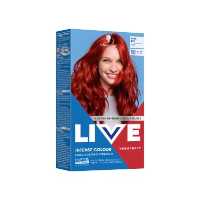 Live Schwarzkopf Live Intense Colour Real Red 035