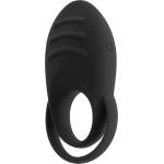 S Pleasures Dual cock ring - black