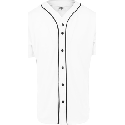 Urban Classics Baseballový síťovaný dres wht/blk bílá – Zboží Dáma