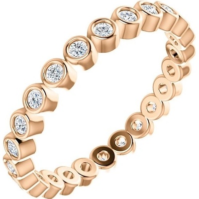 Blink-Blink Výročný diamantový ETERNITY prsteň 1376RDZS
