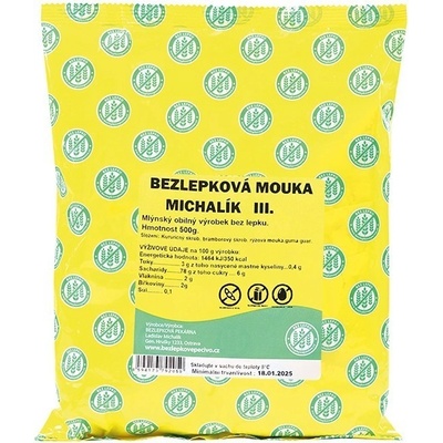 Mouka Michalík 3 bez lepku 0,5 kg