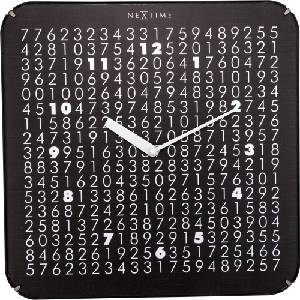 NeXtime Стенен часовник Labyrinth (3244)