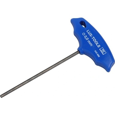 LUX-TOOLS Kľúč na vnútorný šesťhran s T-rukoväťou 3 mm x 150 mm Classic