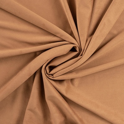 Kostýmovka Semiš SUEDE Stretch - Hnedá koňaková