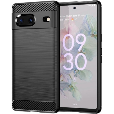 Púzdro MG Carbon Case Flexible Google Pixel 7, čierne