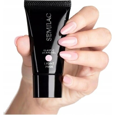 Semilac Akrylogel na nehty růžový Light Pink 30 g