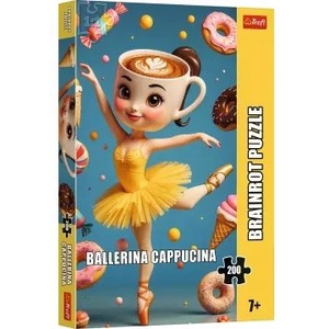 Trefl Trefl: Brainrot Ballerina Cappucina - пъзел от 200 части
