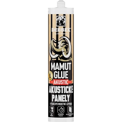 DENBRAVEN MAMUT GLUE Akustic 290 ml antracitovo šedá