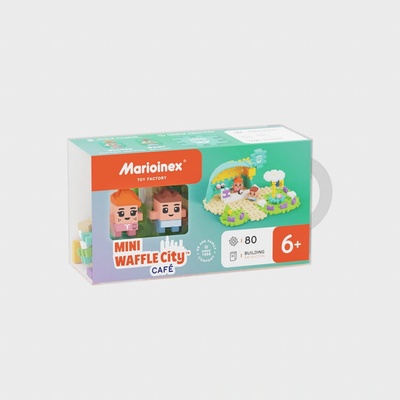 Marioinex MINI WAFFLE Kavárna 80 ks