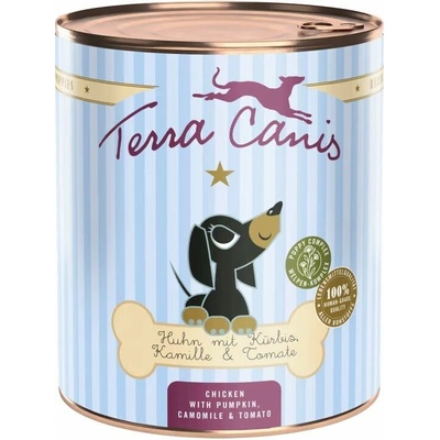 Terra Canis Puppy Chicken with pumpkin camomile & tomato 800 g