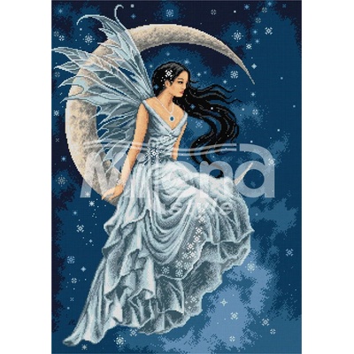 Milena Style Ледена фея - гоблен със схема конци Ariadna 1: 1