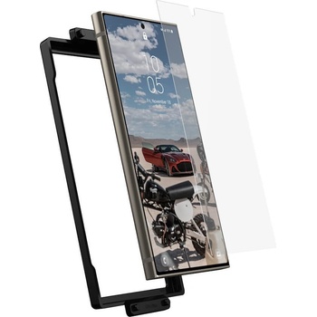 Urban Armor Gear Gear Flex Screen Shield Plus - хибридно стъклено защитно покритие за дисплея на Samsung Galaxy S24 Ultra (прозрачен)