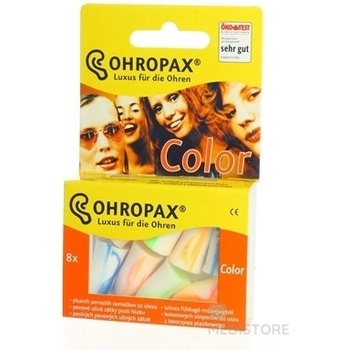 Ohropax Color chránič sluchu 8ks