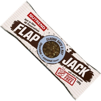 Nutrend FLAPJACK GLUTEN FREE višňa + jahoda 100 g višňa + jahoda 100 g