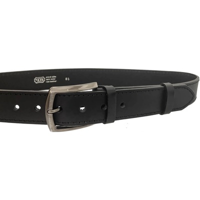 Belts 36-60-1PR kožený opasek černý