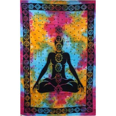 Ancient Wisdom Nástenná plachta/Prikrývka Chakra Buddha 130x200