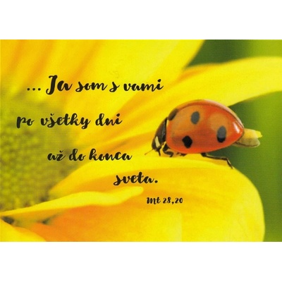 Pohľadnica: Ja som s vami...