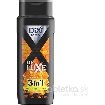 Dixi De Luxe Men sprchový gél 3v1 400 ml