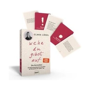 Wehe du gibst auf - Die Kartenbox | Clara Lösel (ISBN: 9783689690816)