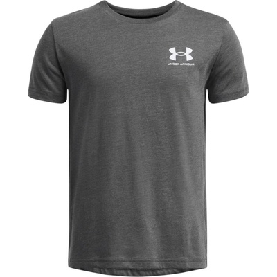 Under Armour UA B SPORTSTYLE LEFT CHEST SS-GRY 1363280-025 – Zboží Mobilmania