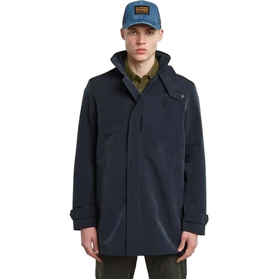 G-STAR Палто G-Star Garber Unpadded trench coat - Blue (Salute / Dark Black)