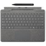 Microsoft Surface Pro Keyboard Platinum със Slim Pen 2 за Surface Pro серия (8X8-00168)