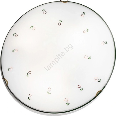 Kolarz 731.11. 4.70 - Плафон NONNA 1xE27/60W/230V Ø 30 см зелен (KL0259)
