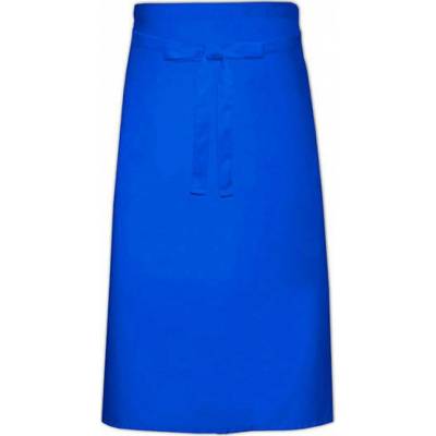 Link Kitchen Wear Kuchařská zástěra ke kolenům 70 x 140 cm modrá královská, 70 x 140 cm X70140