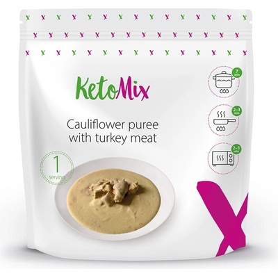 Ketomix Morčacie mäso s karfiolovým pyré 250 g