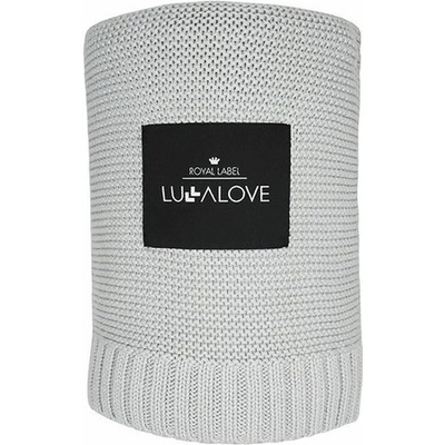 Lullalove bambusová deka Glamour grey