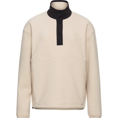 Jack Wolfskin Дамски поларен пуловер Jack Wolfskin Women's Sumetro Halfzip Fleece jumper - Oyster - размер XL (105-7191-0215)