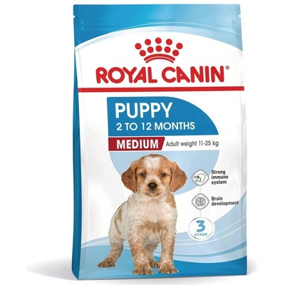 Royal Canin Medium Puppy гранули за кученца от средни породи до 12 месеца 4 кг