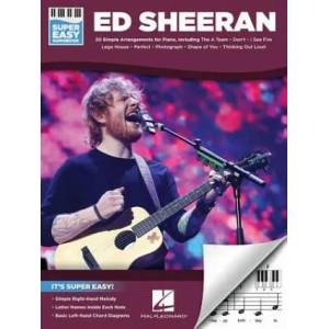 Ed Sheeran - Super Easy Songbook | Ed Sheeran (ISBN: 9781540043153)