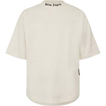 Palm angels Тениска PALM ANGELS Men's Oversized T-Shirt - White/Black