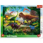 Trefl Детски пъзел Trefl от 25 части - Динозаври (31343) - ozone