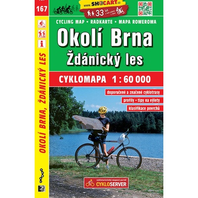 Okolí Brna Ždánický les 1:60 000