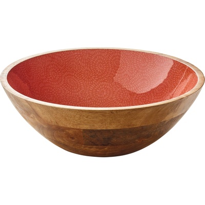 Zassenhaus BRUSH CORAL Mísa na potraviny mangové dřevo 35 x 12 cm