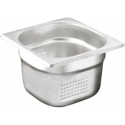Gastronádoba dierovaná GN 1/6, hĺbka 65 mm, objem 1000 ml 100019266