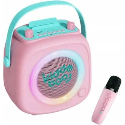 Reproduktor Mikrofon Sada 2v1 Karaoke pro děti KidooBoo KidsVoice