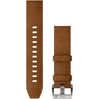 Garmin QuickFit® 22 Leather/FKM Hybrid Strap, Brown/Black (MARQ - Gen 2) 010-13225-08 (010-13225-08)