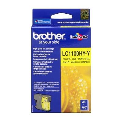 Brother LC-1100HYY жълт (yellow) оригинална касета (LC1100HYY)
